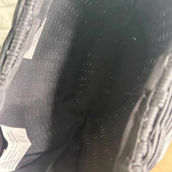 Kate Spade New York Polka Dot Woven Basket Purse Black White Handle Bag - Picture 4 of 7